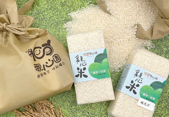觀心園-越光米提袋組(台農77號米)