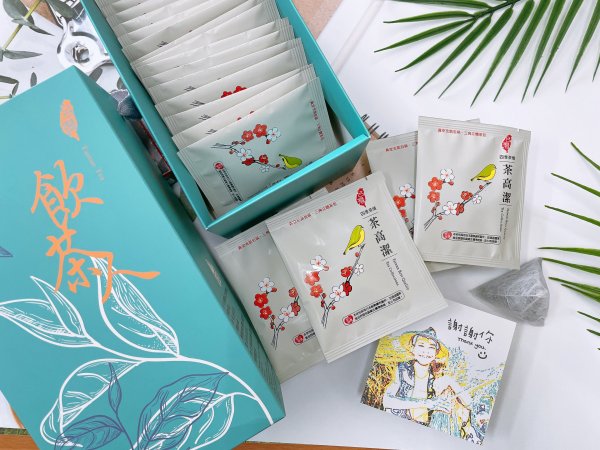 觀心園-飲茶人烏龍青茶三角立體茶包